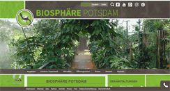 Desktop Screenshot of biosphaere-potsdam.de