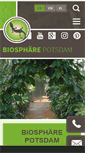 Mobile Screenshot of biosphaere-potsdam.de